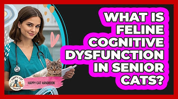 What Is Feline Cognitive Dysfunction In Senior Cats? - Happy Cat Handbook