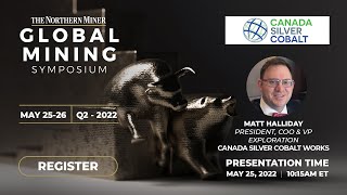 INVESTOR PRESENTATION | CANADA SILVER COBALT WORKS