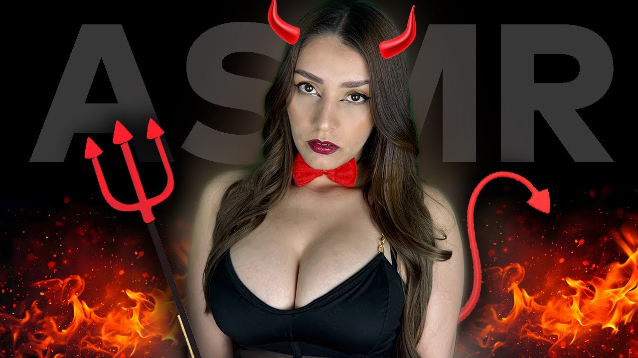 La Diablita Se Siente Traviesa y Te Da un Masaje Craneal Intenso 😈🔥/ ASMR Roleplay
