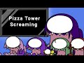 Pizza tower screaming flipaclip among us rodamrix ver