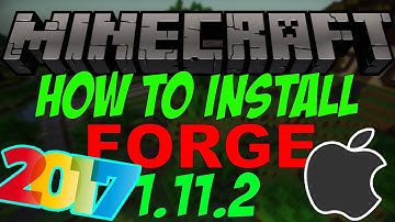 [2017][Mac]How to Install Minecraft Forge / 1.11.2