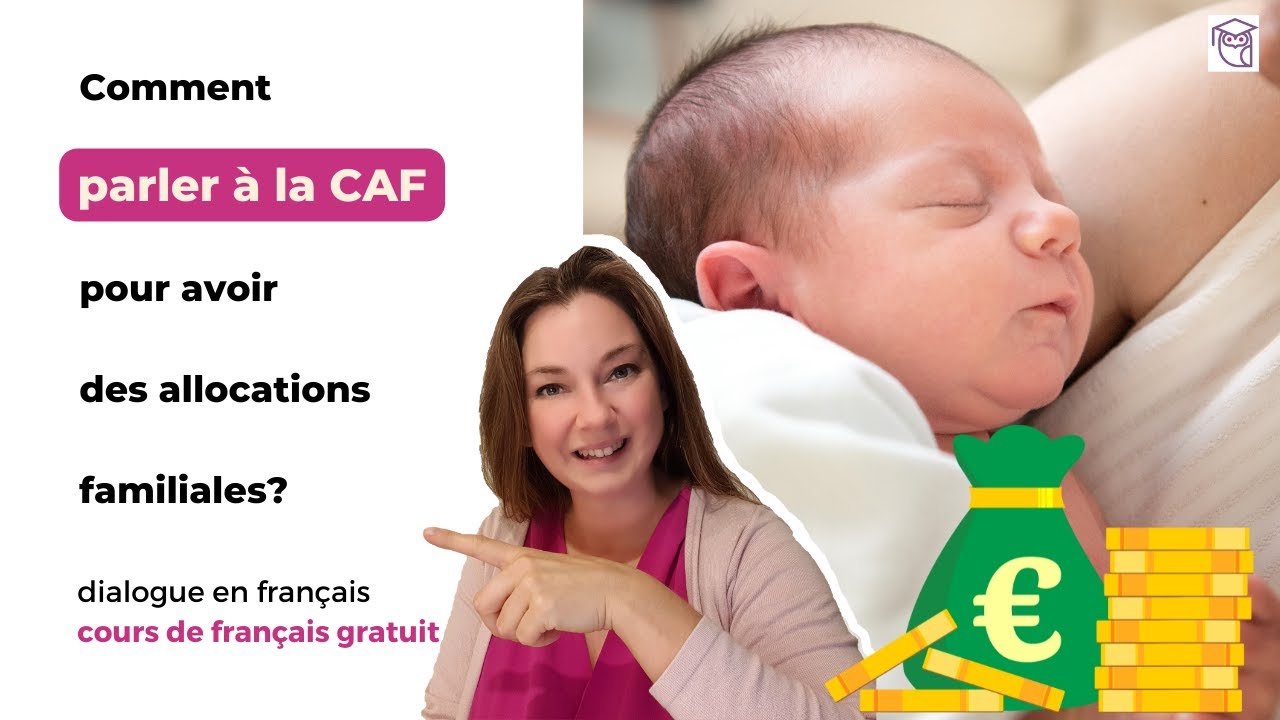 Comment parler à la CAF pour avoir des allocations familiales ? - YouTube