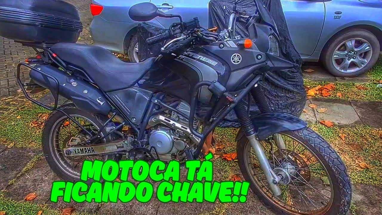 TENERE 250 GASTANDO POUCO E DEIXANDO ELA CHAVE!