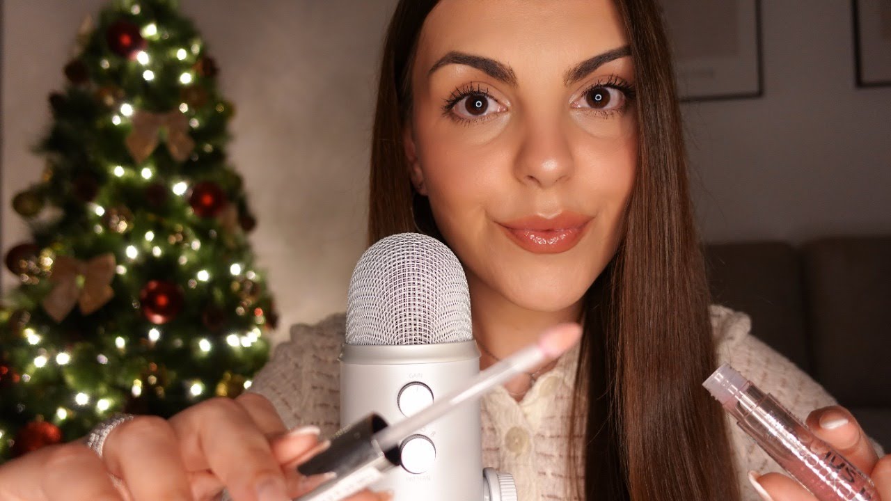 ASMR || te MAQUILLO para NOCHEVIEJA ✨|| ASMR En Español