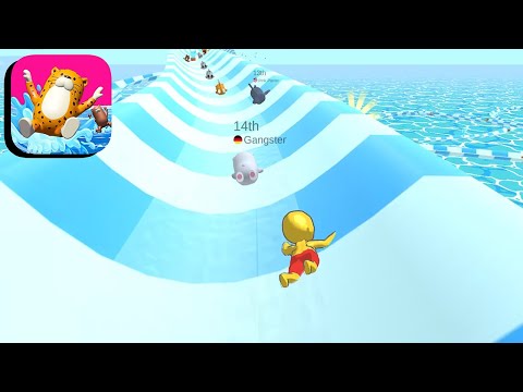 Aquapark.io gameplay video
