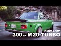 300 HP M20 TURBO Taiga Green BMW 2002