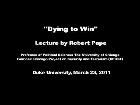 Prof. Robert Pape on the motivation of suicide ter...