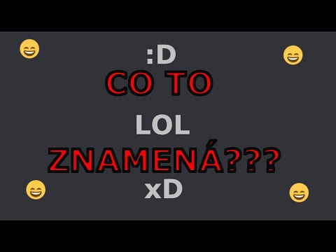 Video: Čo znamená XD?