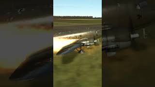 C-47 tries to land but gets strafed #shorts #airplane #crash