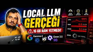 Thumbnail of Local LLM Gerçeği: M1 Air ile Hayal Kırıklığı Yaşadım