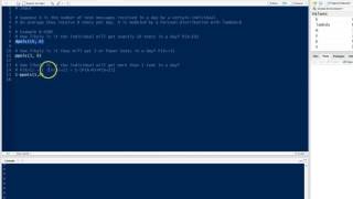 Poisson Distribution Tutorial using R Studio
