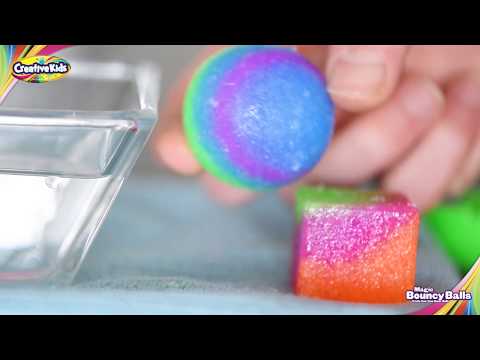 Create Your Own Crystal Power Bouncy Balls - Craft Kit for Kids By Creative Kids