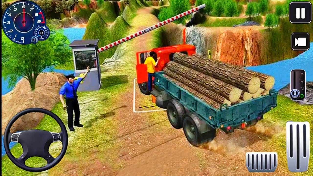 Offroad Transport Truck Driving - Best Realistic Cargo Transport Truck Game - Android & IOS Gameplay