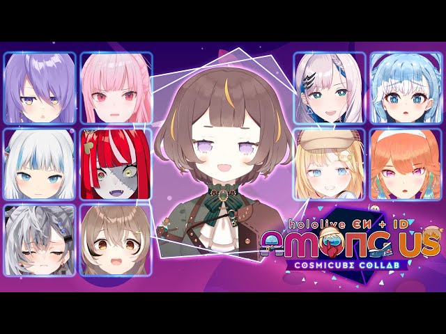 【Among Us EN x ID Collab】Melfissus But Also Melfistylish #HololiveCosmicube【hololive ID 2nd Gen】のサムネイル