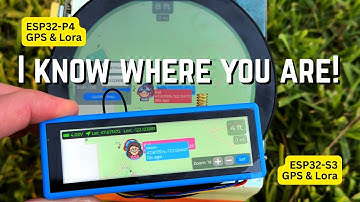 DIY Off-Grid GPS Tracker w/ Custom LVGL Map Engine (ESP32-S3 & LoRa)