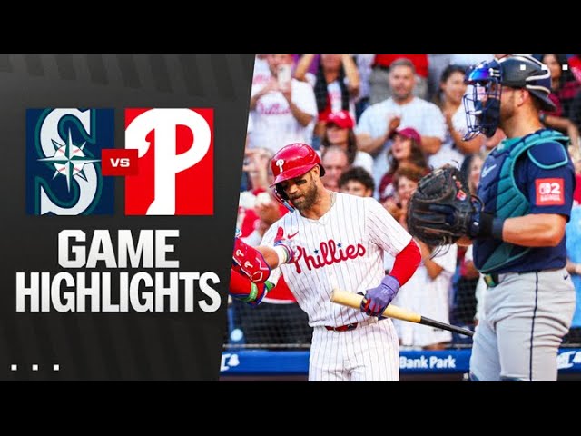Sánchez (12 K) luce como un as y Filis aseguran la serie ante Marineros
