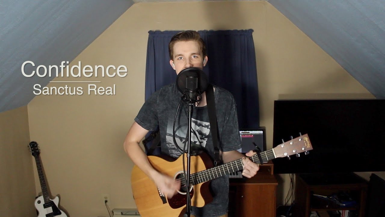 confidence sanctus real acoustic cover youtube