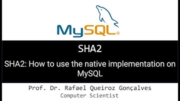 SHA2: How to use the native implementation on MySQL
