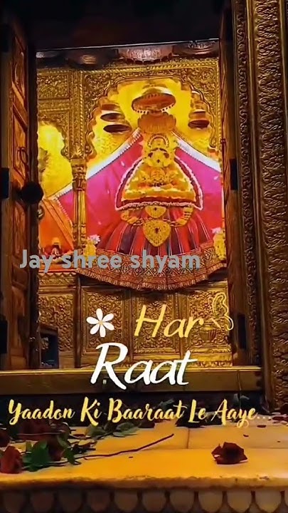 haare ka Shara baba shyam hmara😍#shortvideo - YouTube