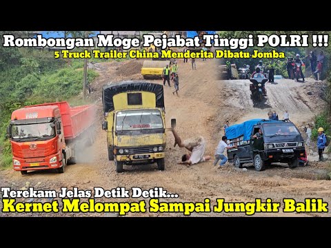 Moge Group of Police Officials || The Seconds of Kernet Jumping and Somersaulting on Batu Jomba