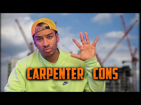 5 cons of being a carpenter.