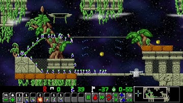 Lemmings custom - "Entrapment" by 92Dexter11 ( Neolemmix )
