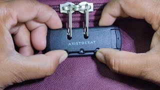 Aristocrat Lock Reset || How To Unlock Forgotten Combination Lock Password || Lock Code Keise Tode screenshot 2