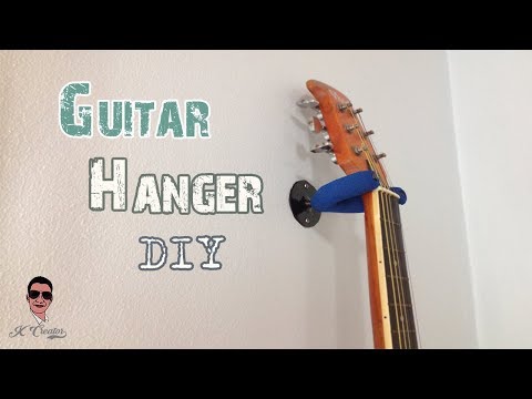 ที่แขวนกีตาร์..จากเหล็กเส้น ll DIY Guitar Hanger