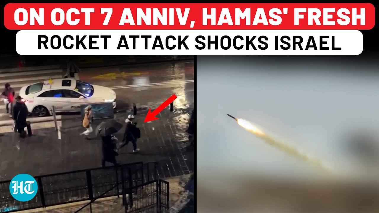 On Oct 7 Anniv, Hamas Rocket Hits Israeli Town Also Invaded 2 Yrs Ago: IDF Caught Sleeping Again?