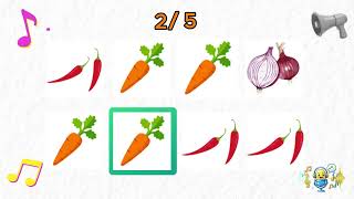Vegetable Challenge Say The Word On Beat Wordhop Rhythm Game