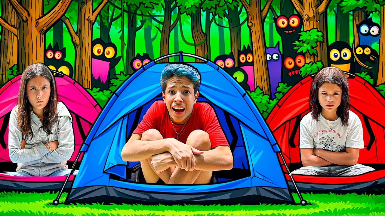 Henrique Aprende o valor da amizade e ser um BOM AMIGO no Acampamento com as Amigas