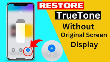 How to restore True Tone on iPhone without original screen