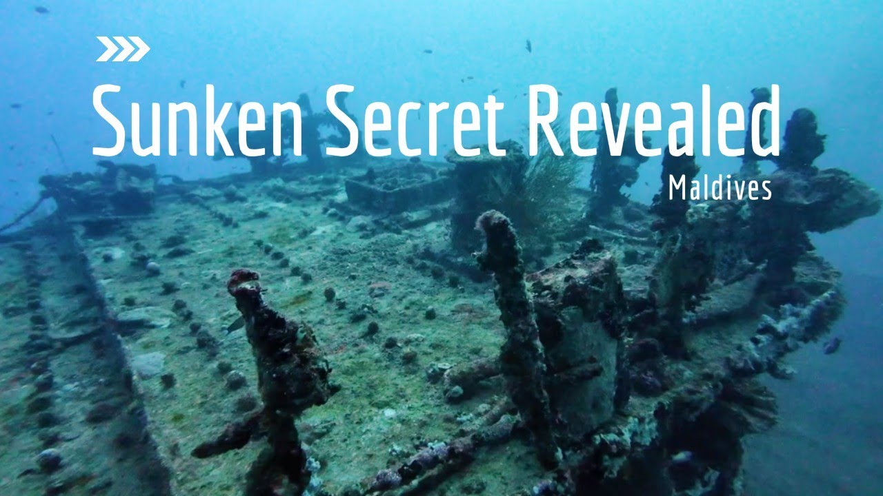 Sunken Secret Revealed: Wreck Dive Expedition in Central Maldives! [4K HDR]