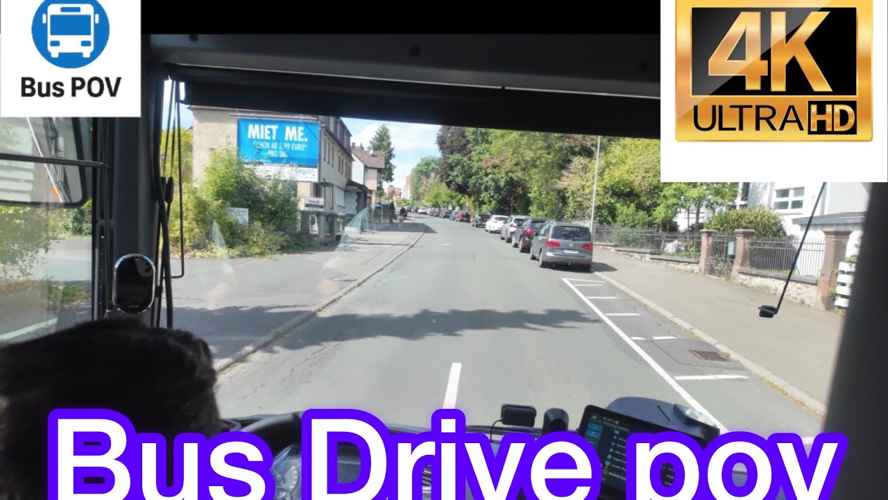 ❌ POV: Driving a City Bus in Germany | Real Bus Driver Experience in 4K