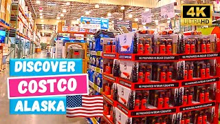 🇺🇸 COSTCO ALASKA— Local Finds & Store Tour in Anchorage [4K Video]
