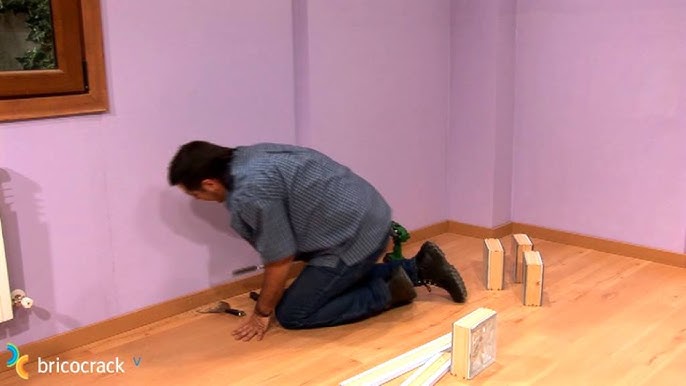 Cómo reparar un rodapiés o baseboard que se a despegado 🤗 