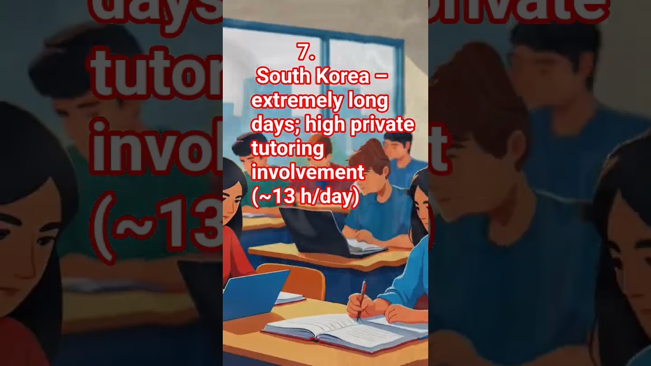 Top 10 Countries with Highest Student Learning Time 