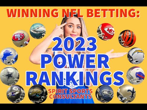 NFL POWER RANKINGS 2023 