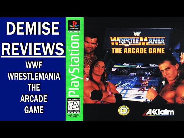 WWF Wrestlemania The Arcade Game (PS1), Is Fast Paced Goodness