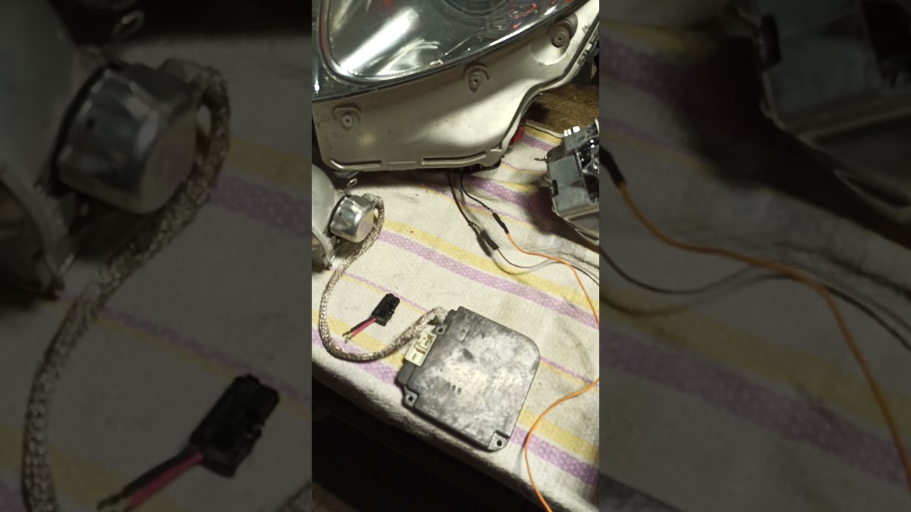 замена линз на bi-led lexus gs300