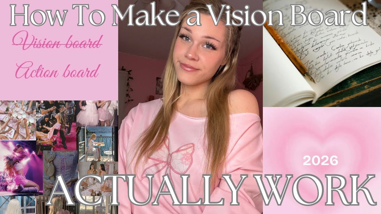 How to Make A Vision Board That ACTUALLY WORKS~2026 - YouTube