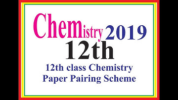 pairing scheme 2018-2019 2nd year chemistry-math and mind-pairing scheme 2nd year 2018