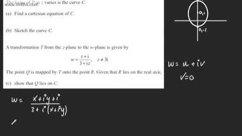 Further Pure 2   FP2   Complex Transformations 5)