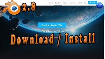 Blender 2.8 install and download full latest version 3D Animation Software step by step