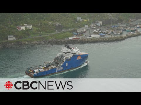 Debris from Titan submersible arrives in St. John's on Canadian ship