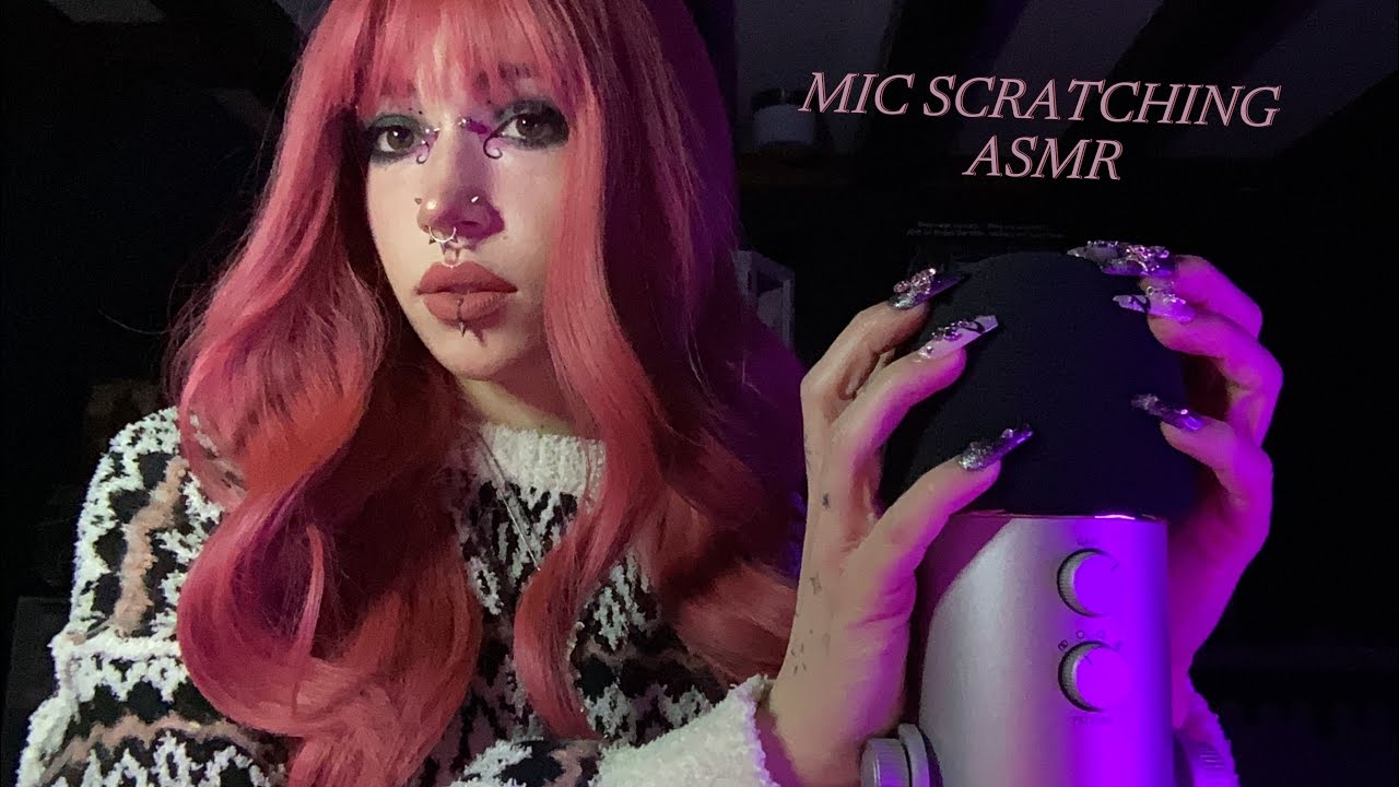 Foam Mic Cover Scratching for Your Relaxation ASMR | Whispering