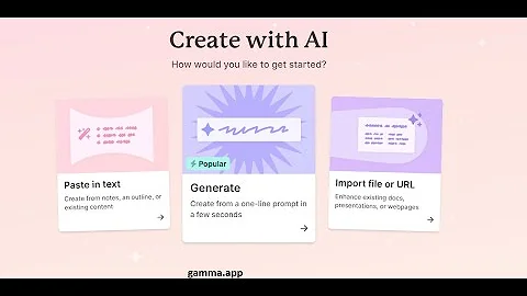 How to create a presentation with AI in under 3 minutes using Gamma