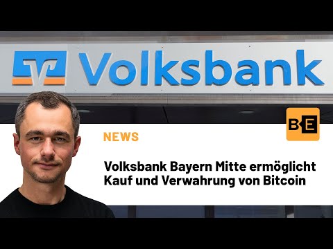 Volksbank Bayern Mitte ermöglicht Kauf und Verwahrung von Bitcoin