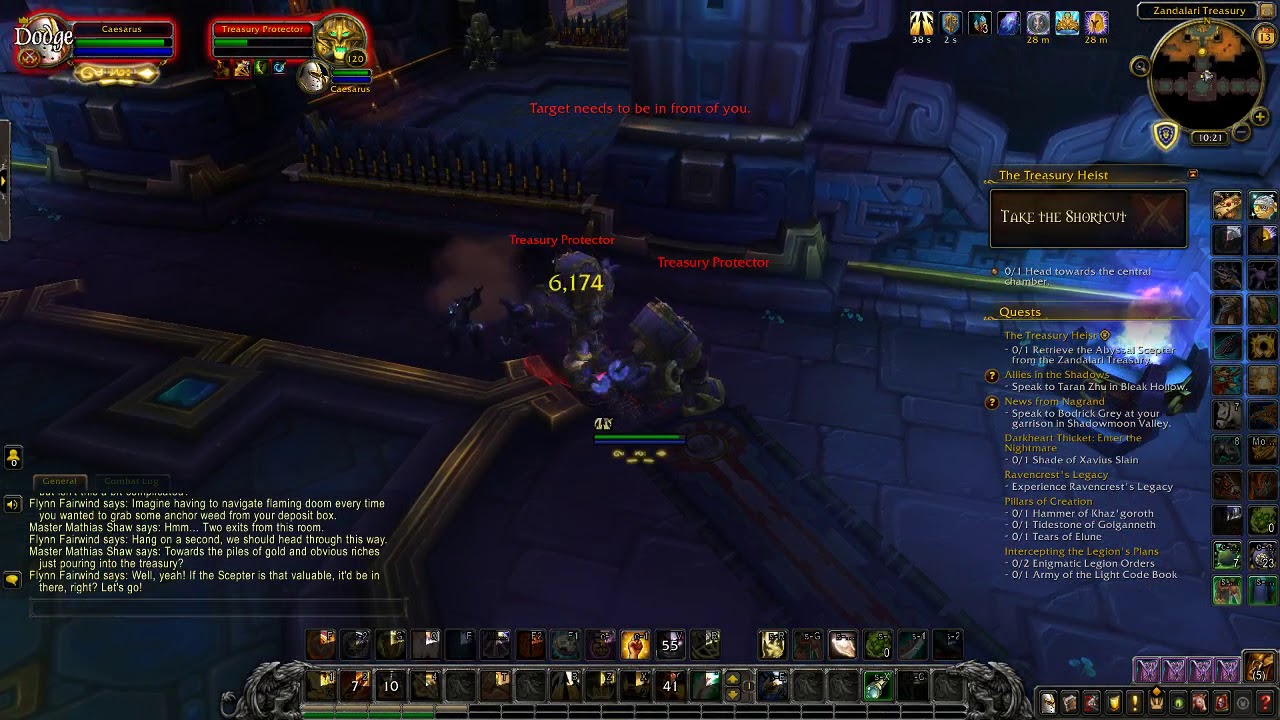 8.1 Alliance War Campaign - The treasury Heist playthrough