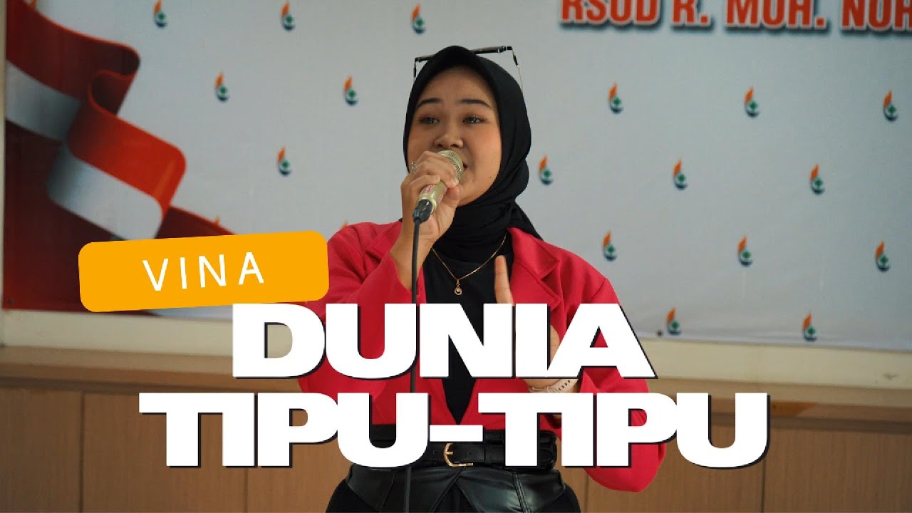 Vina – “Dunia Tipu-Tipu” (Yura Yunita) | Lomba Karaoke HKN ke-61 RSUD R. MOH. NOH NUR LEUWILIANG